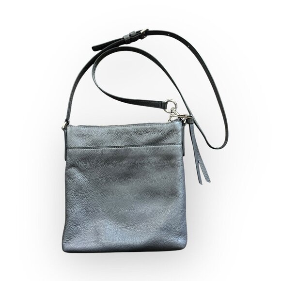 Marc Jacobs Recruit North/South Crossbody Gray Leather - Picture 2 of 7